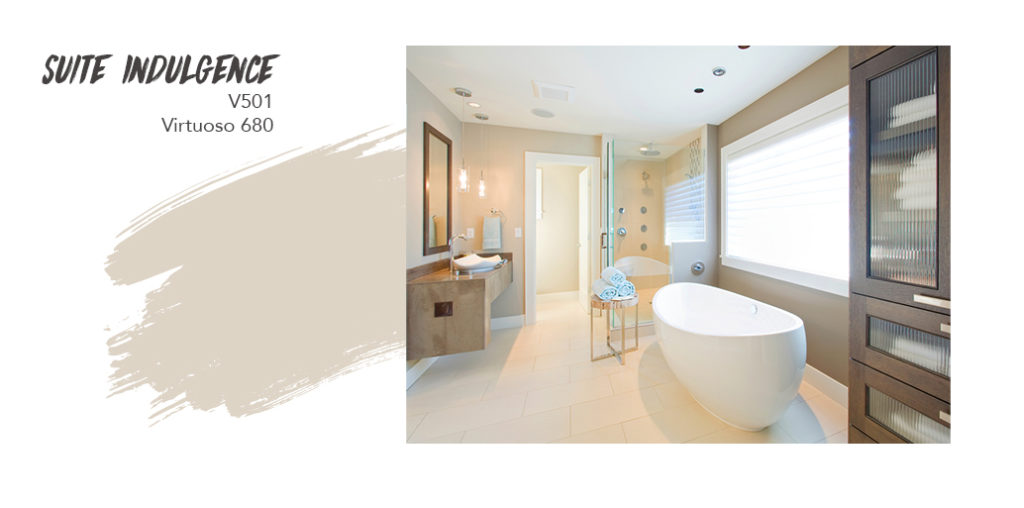 Light Neutrals Bathrooms: Suite Indulgence