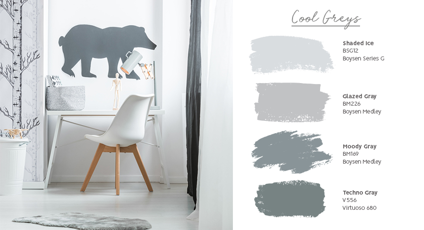 The Grey Palette as an Alternative for Baby Rooms