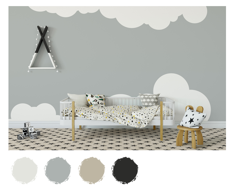 The Grey Palette as an Alternative for Baby Rooms