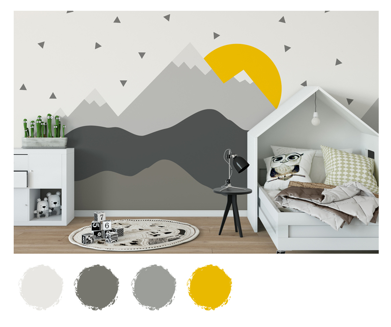 The Grey Palette as an Alternative for Baby Rooms