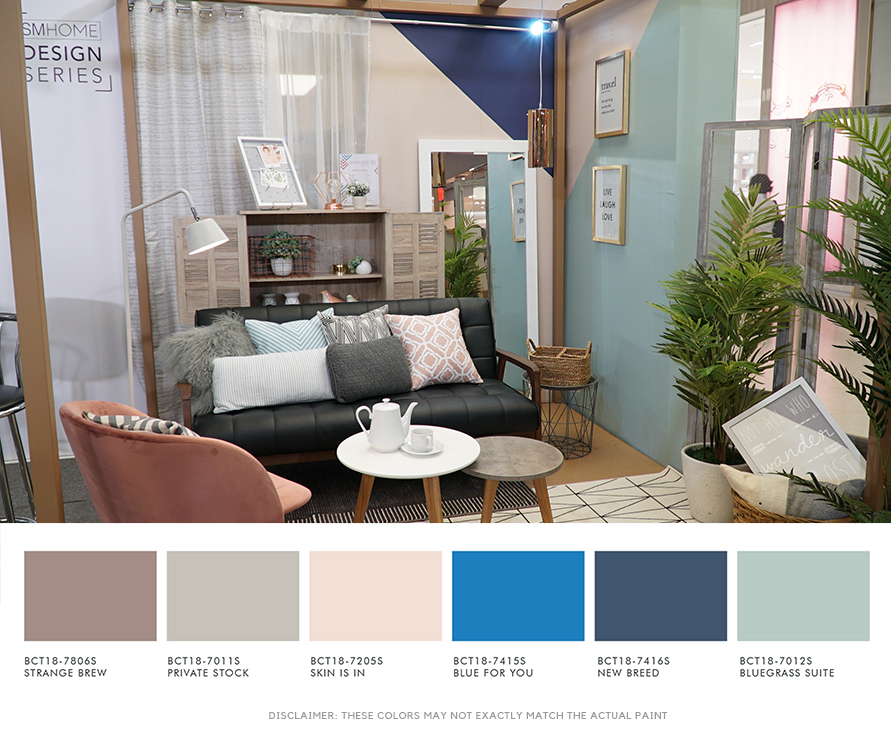 Color Trend 2018 Comes Alive in the SM Home Room Sets