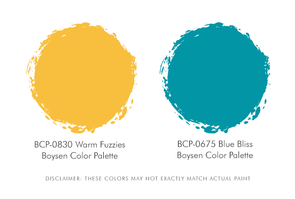Boysen Palette yellow and blue