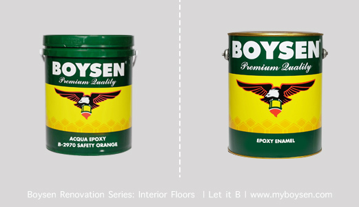 Boysen Acqua Epoxy and Boysen Epoxy Enamel