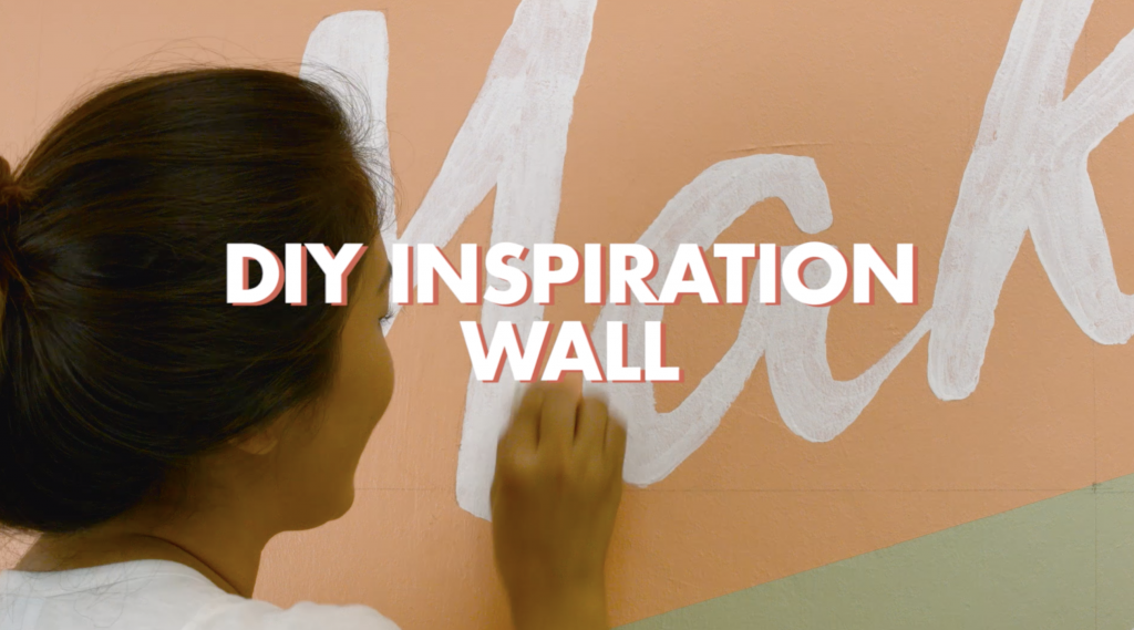 DIY Inspiration Wall | Krafty Kriz