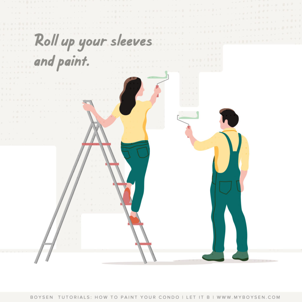 Boysen Tutorials: How to Paint Your Condo | Get ready to roll!