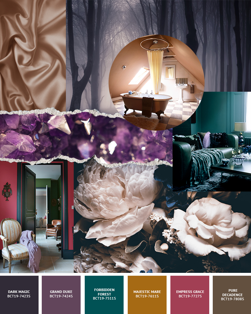 Boysen Color Trend 2019 Enchant Palette