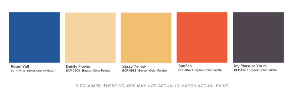 Boysen Closest Color Match