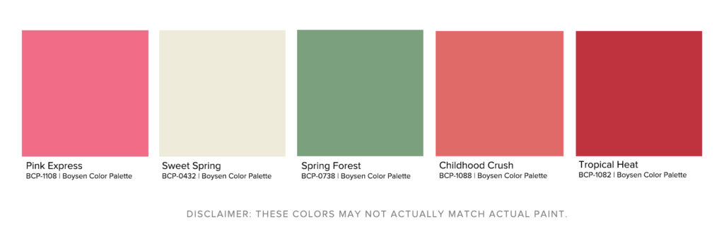 Boysen Closest Color Match