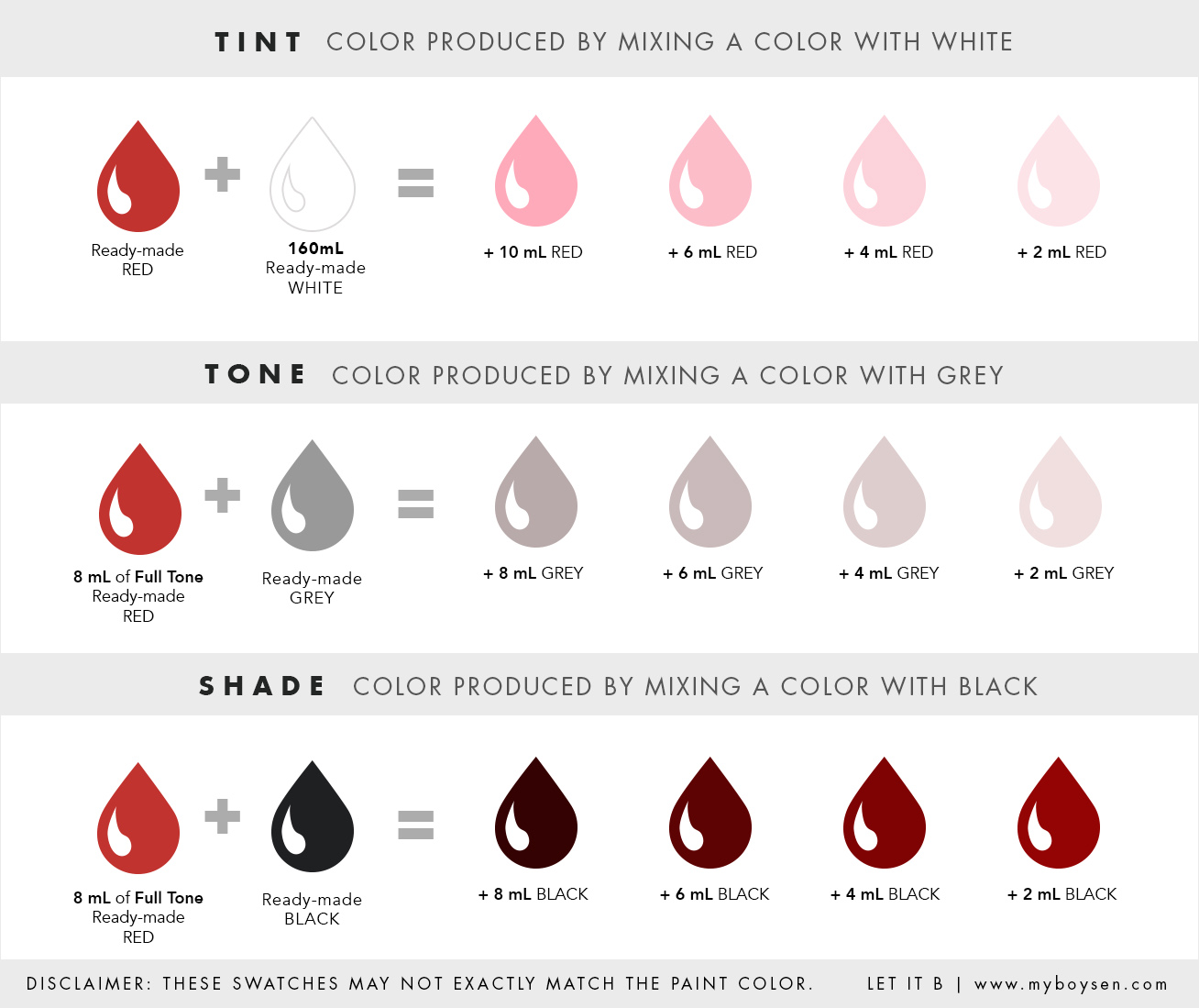 Color Me Boysen Series: How to Mix Colors for Tint and Tone | MyBoysen
