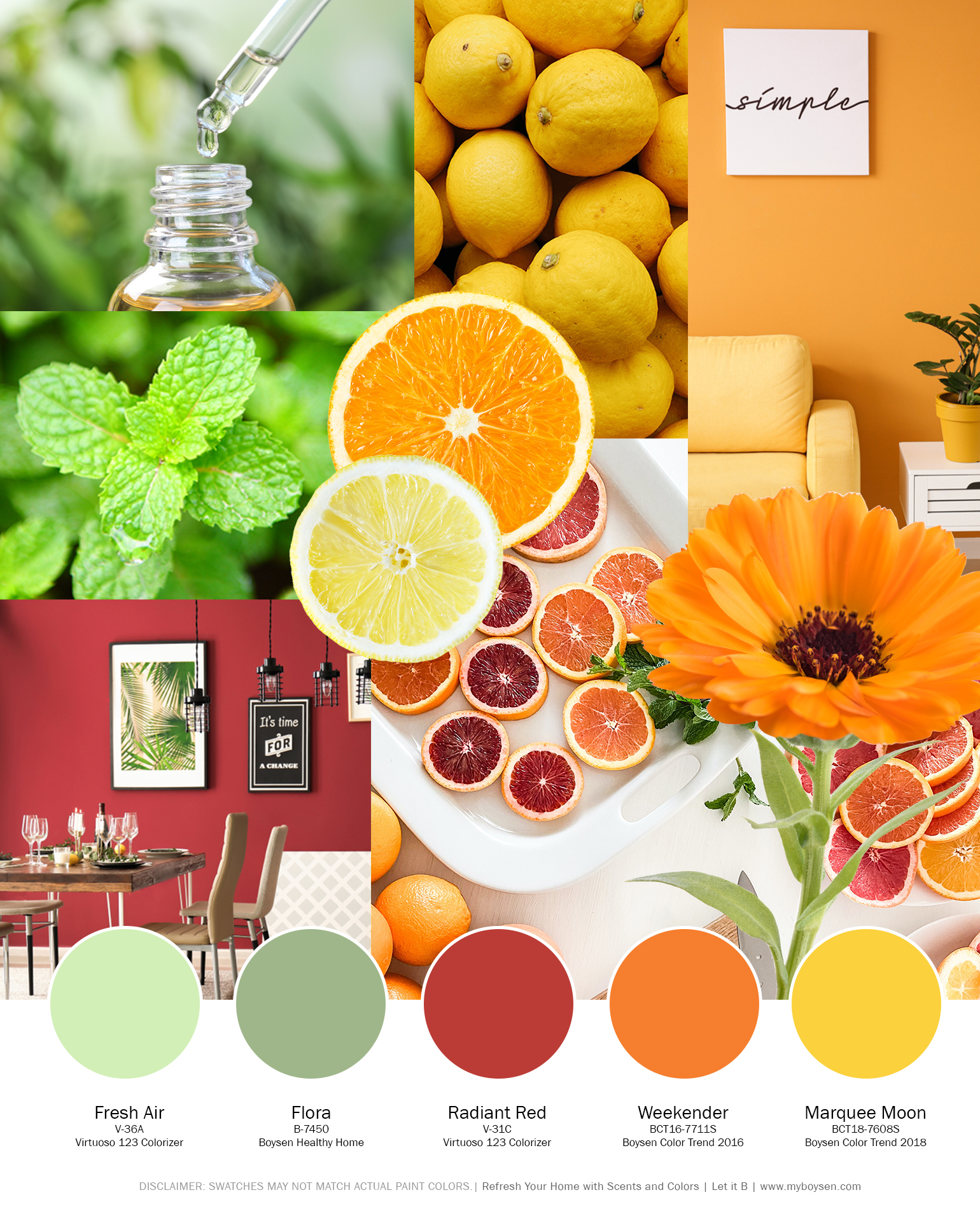 Refresh Your Home with Scents and Colors | MyBoysen