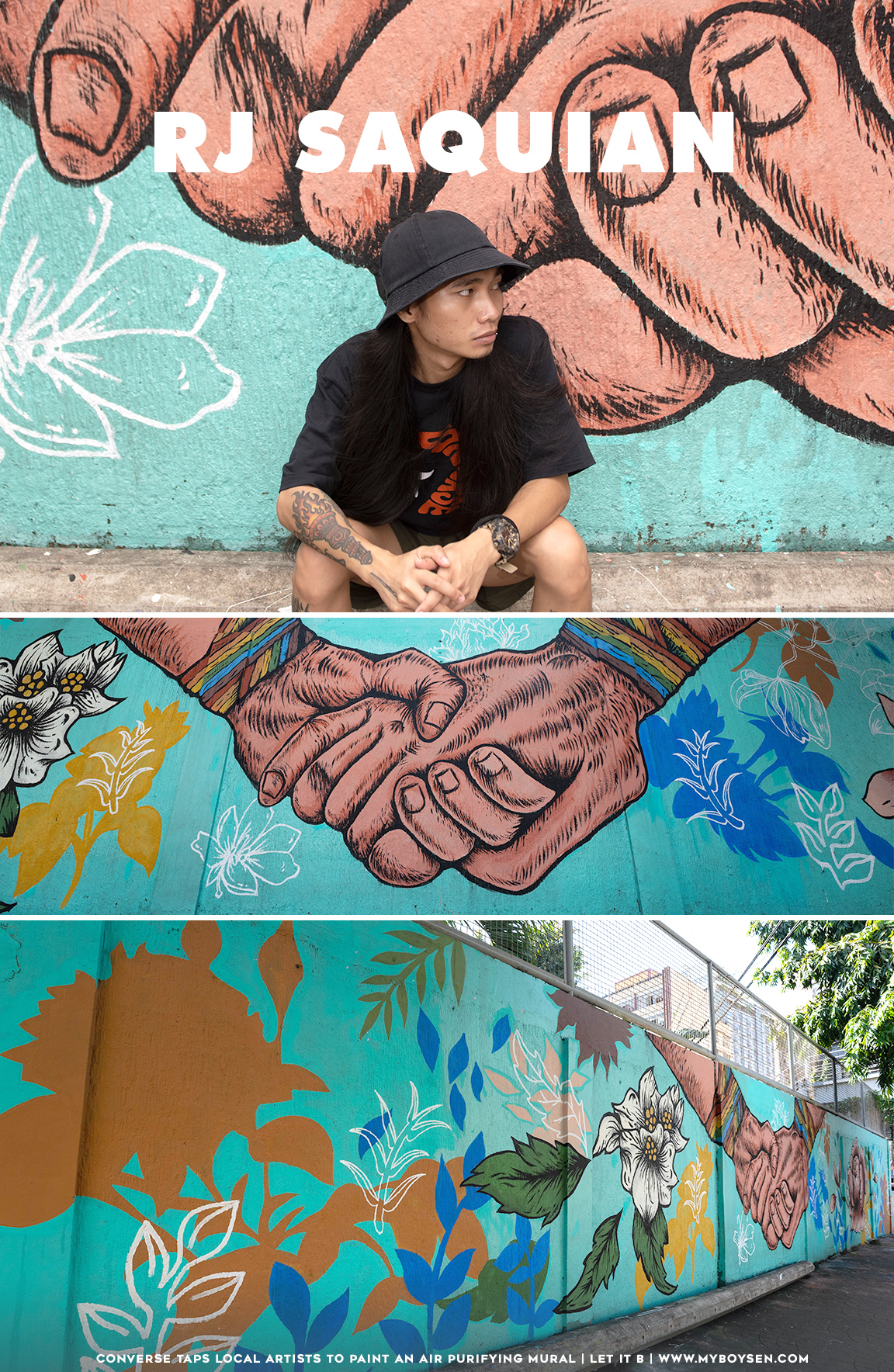 Converse Taps Local Artists to Paint an Air-Purifying Mural | MyBoysen