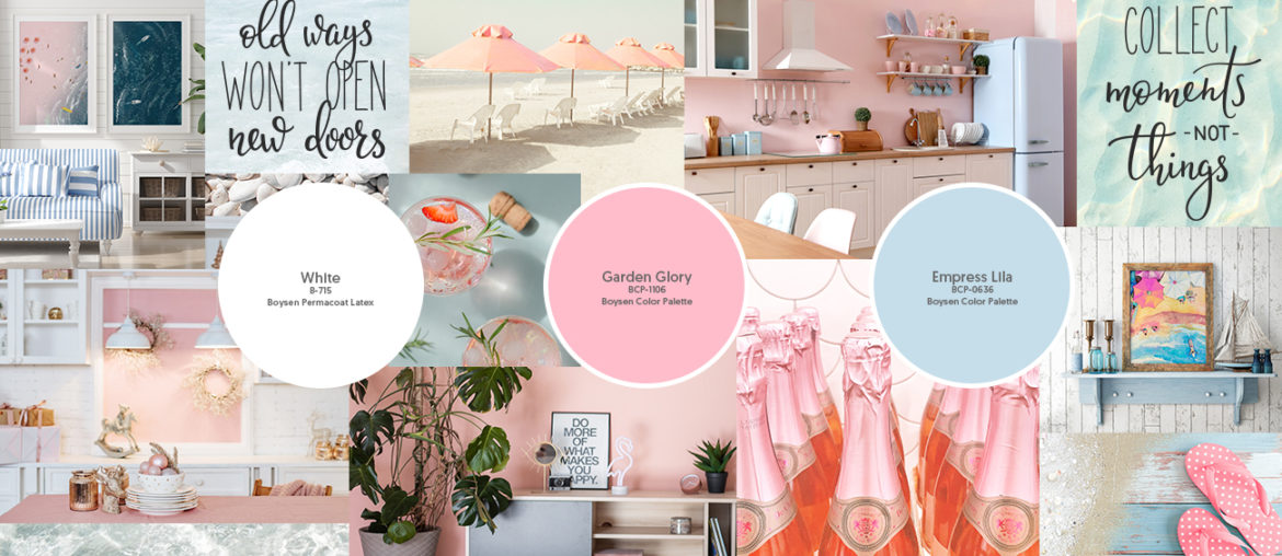 A Paint Color Palette for a Relaxing Beach Home | MyBoysen
