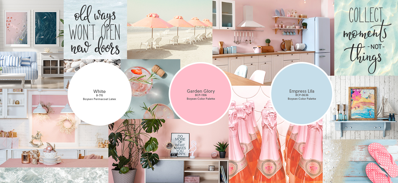 A Paint Color Palette for a Relaxing Beach Home | MyBoysen