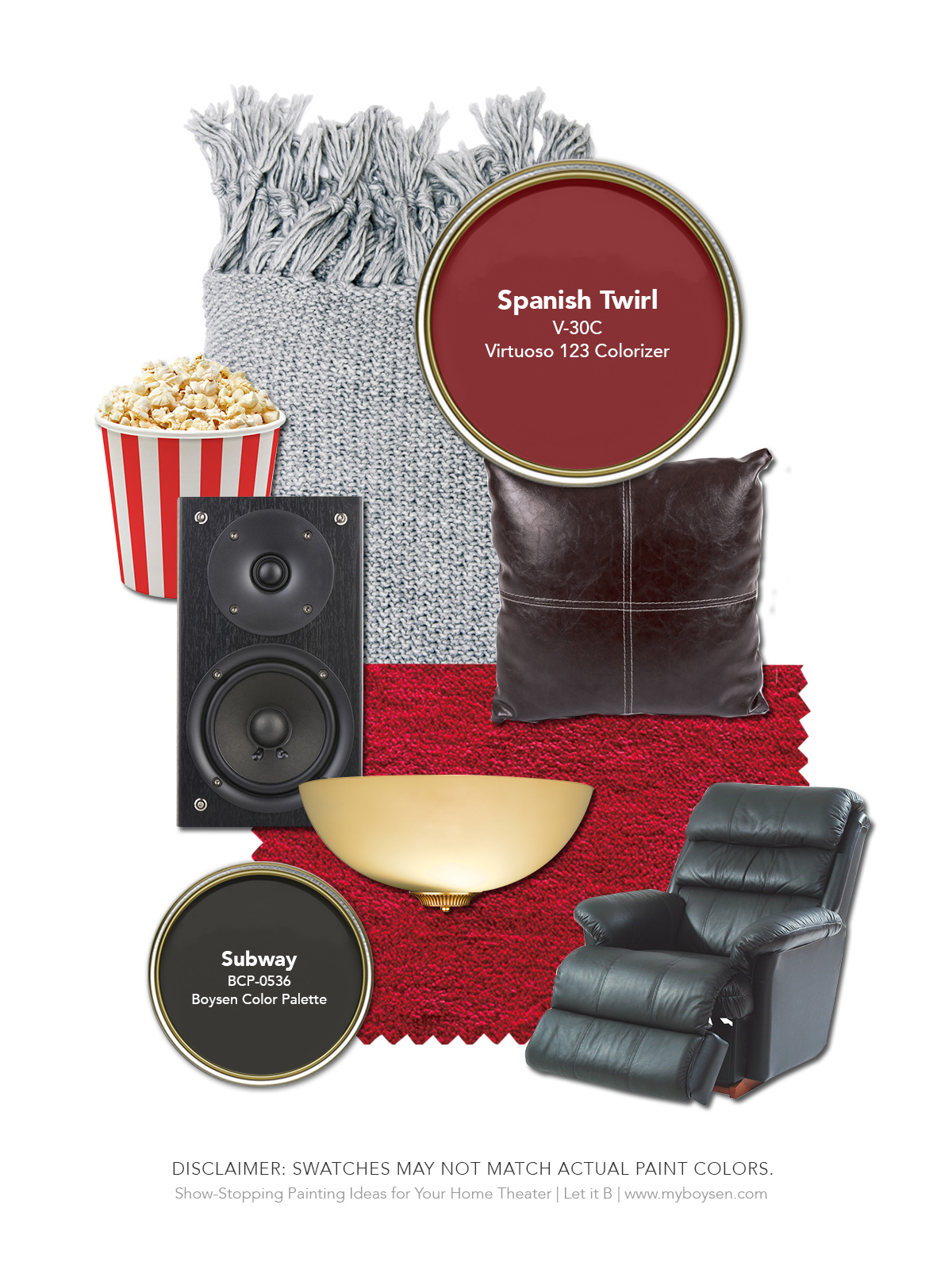 Show-Stopping Painting Ideas for Your Home Theater | MyBoysen