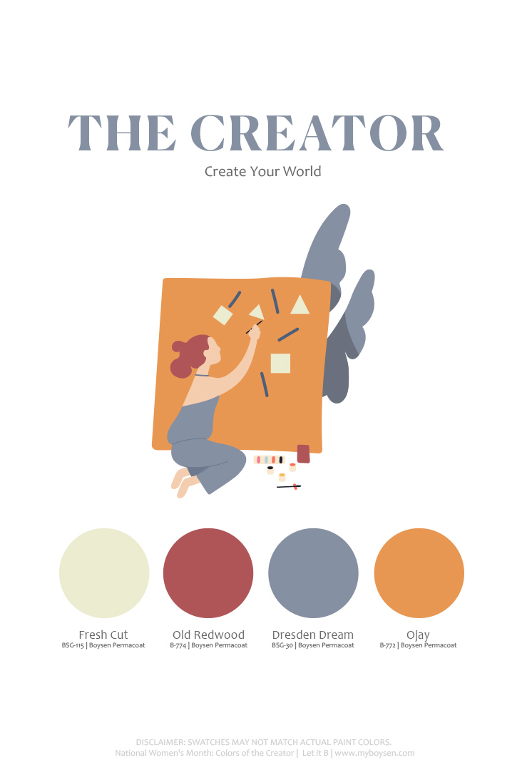 National Women's Month: Colors of the Creator | MyBoysen National Women's Month: Colors of the Creator | MyBoysen
