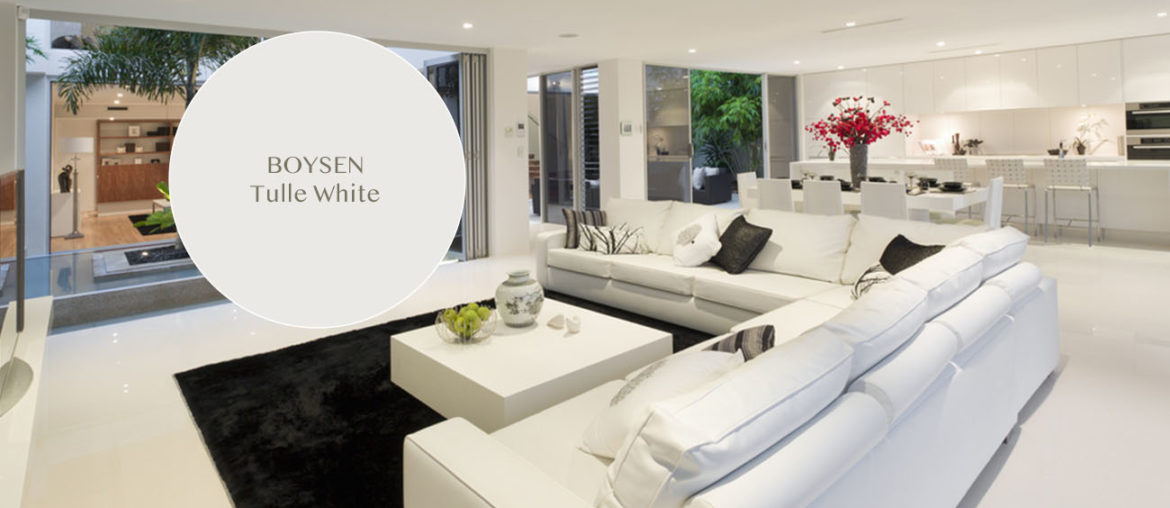 The All-Time Favorite Paint: Boysen Tulle White | MyBoysen