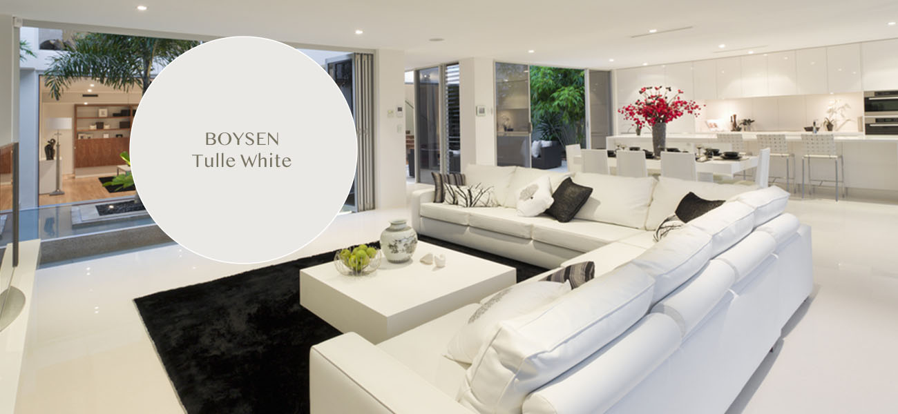 The All-Time Favorite Paint: Boysen Tulle White | MyBoysen