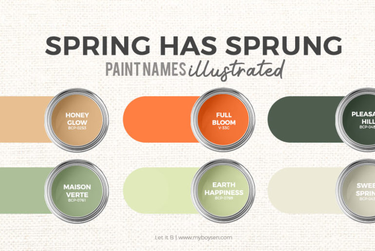 Paint Palette | Spring Has Spung | MyBoysen