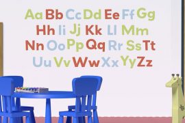 Paint the Alphabet on Your Toddler's Bedroom Wall | MyBoysen