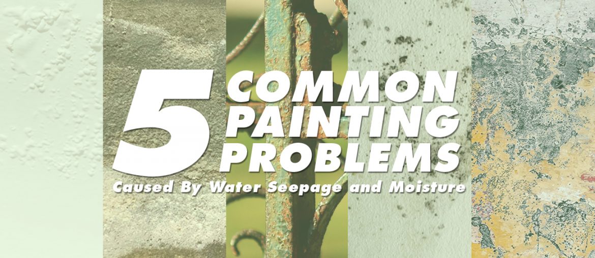 5 Most Common Paint Problems Caused By Water Seepage and Moisture | MyBoysen