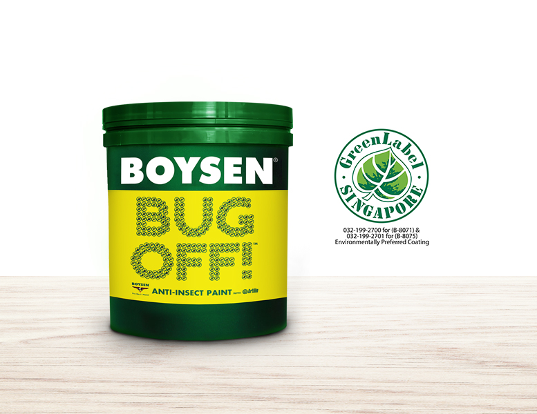 This Paint Can Kill Mosquitoes and Other Nasty Insects | MyBoysen