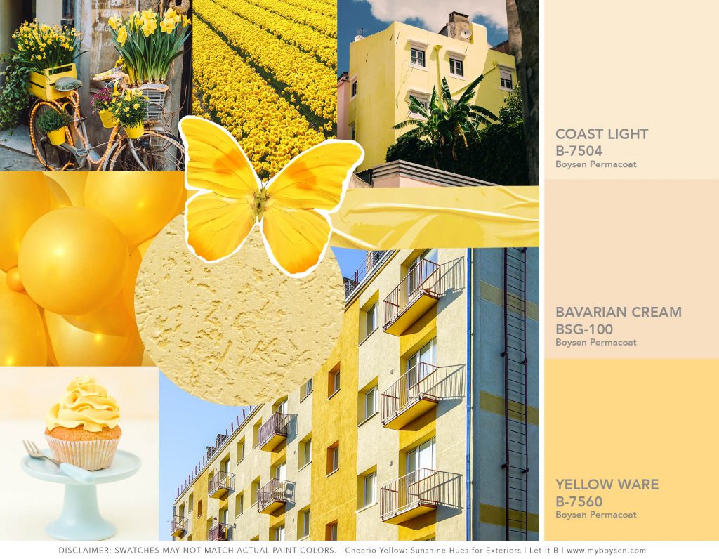 Cheerio Yellow: Sunshine Hues for Exteriors | MyBoysen