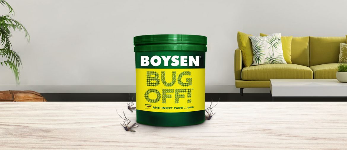 This Paint Can Kill Mosquitoes and Other Nasty Insects | MyBoysen