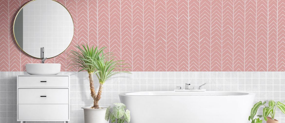 How to Make an Easy Chevron Pattern on Your Walls | MyBoysen