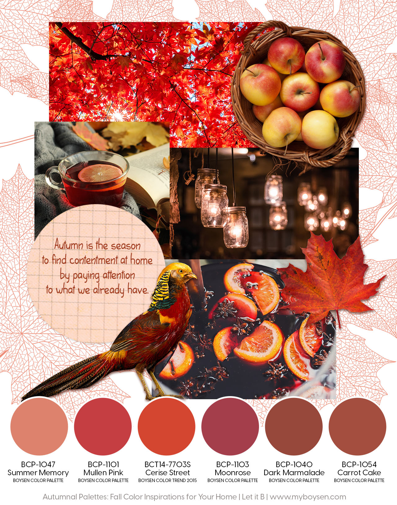 Autumnal Palettes: Fall Color Inspirations for Your Home | MyBoysen