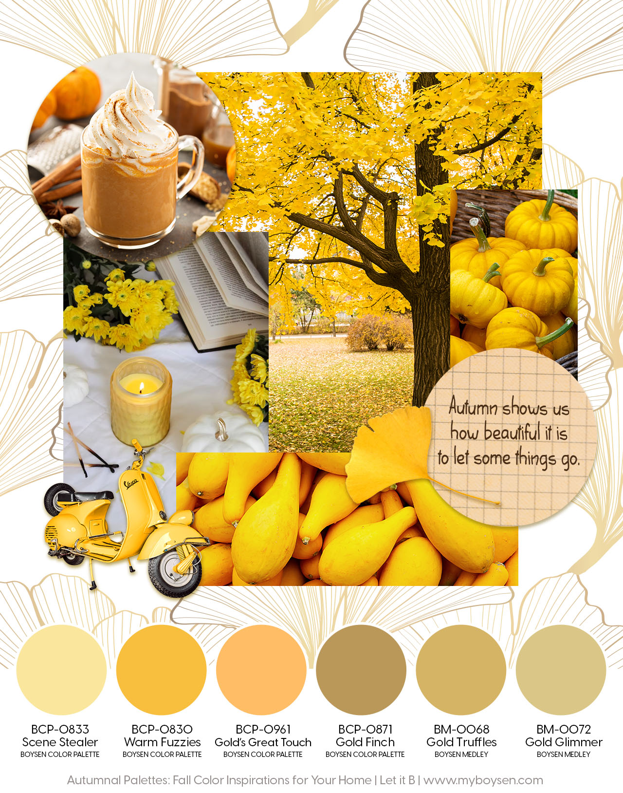 Autumnal Palettes: Fall Color Inspirations for Your Home | MyBoysen