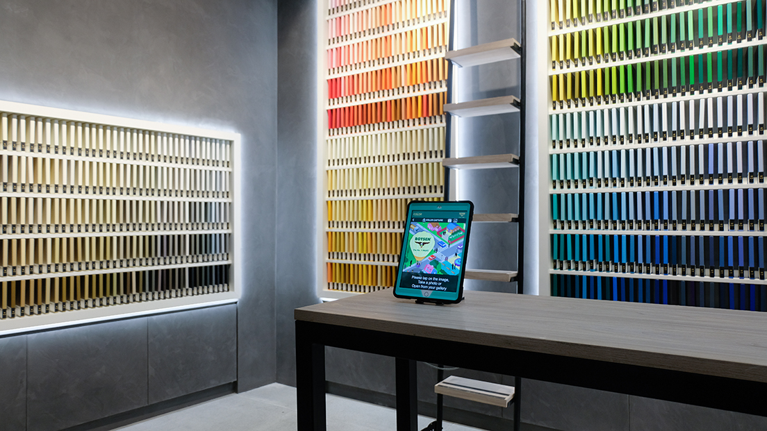 Boysen: The Color Library is Now Open! Take a Peek Inside | MyBoysen