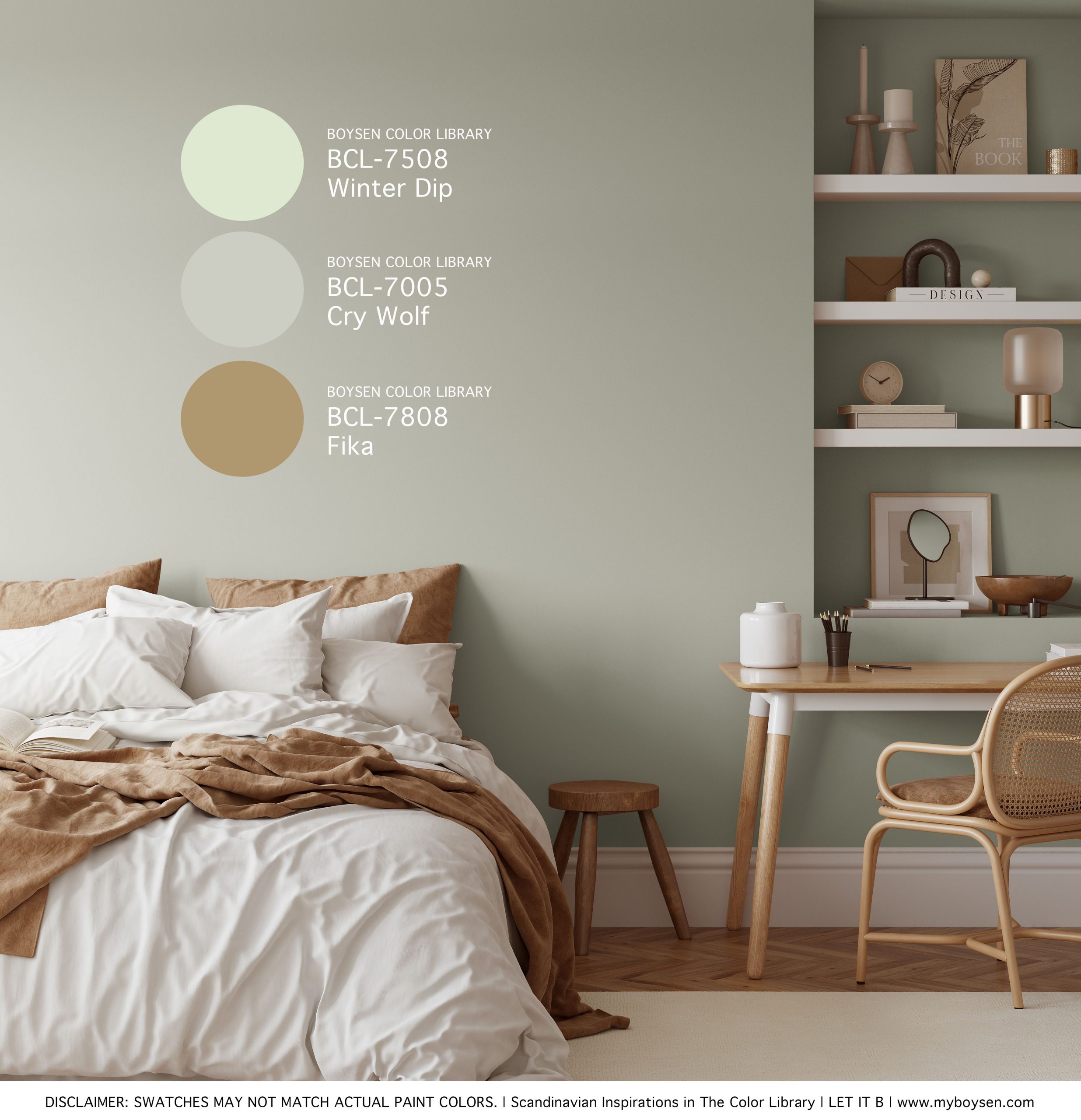 Scandinavian Inspirations in The Color Library | MyBoysen