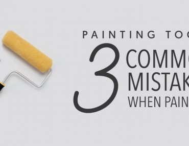 Painting Tools: 3 Most Common Mistakes When Painting | MyBoysen