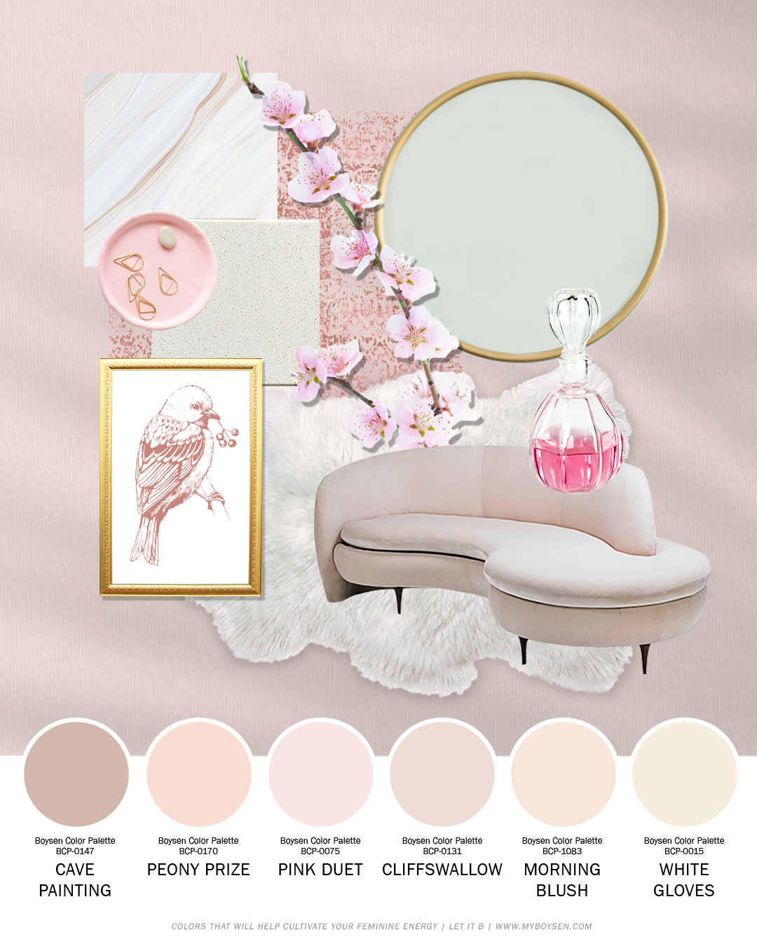 Colors That Will Help Cultivate Your Feminine Energy | MyBoysen