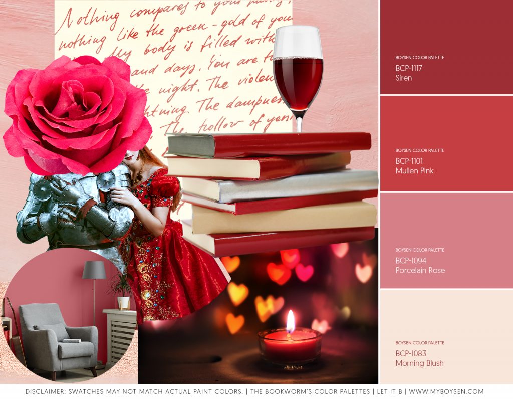 The Bookworm's Color Palettes | MyBoysen