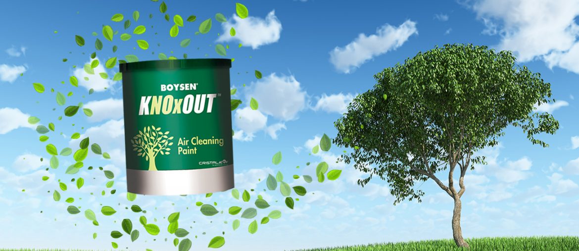 Let’s Be Eco-Conscious: This Paint Helps Clean the Air | MyBoysen