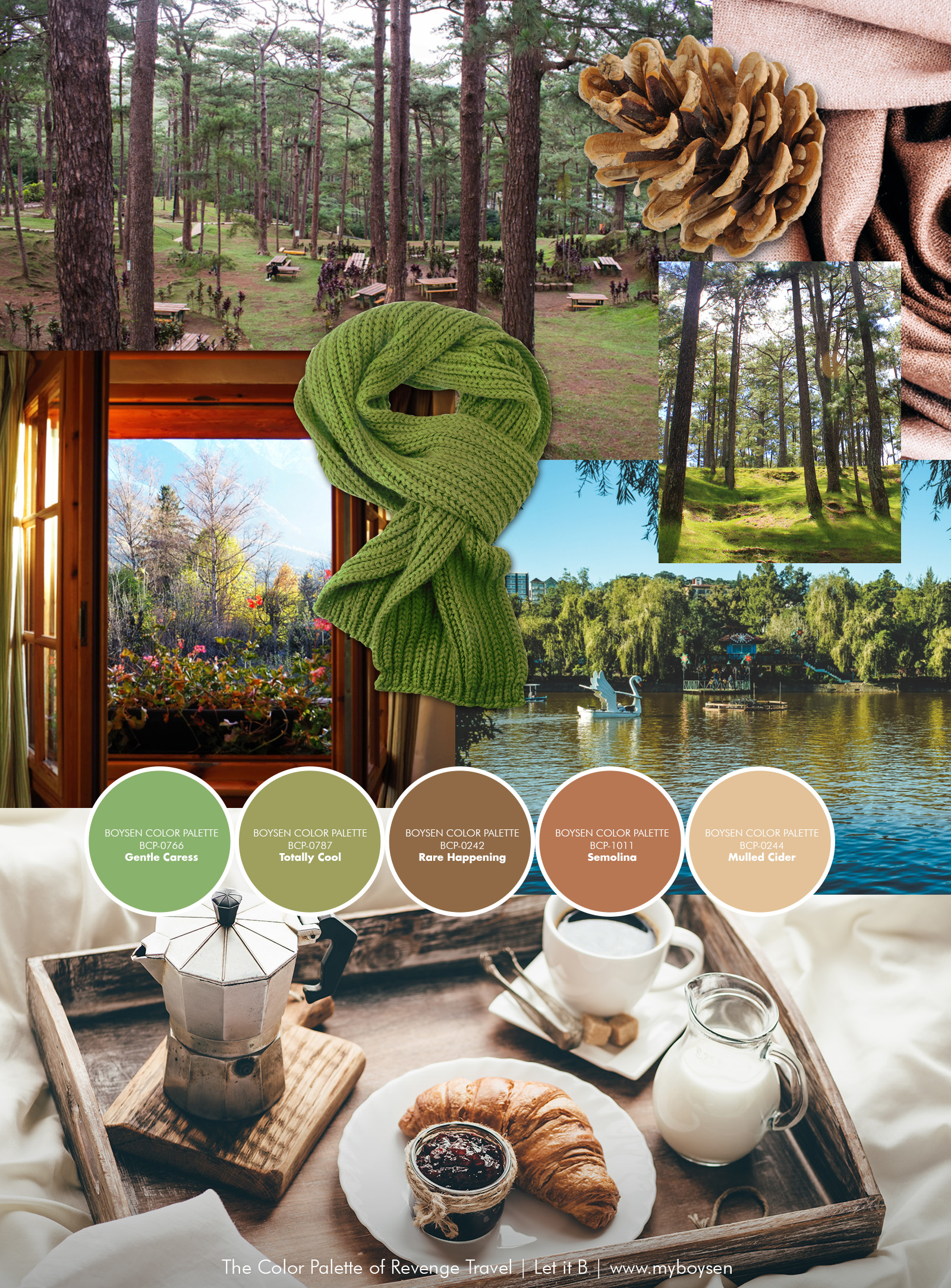 The Color Palette of Revenge Travel | MyBoysen