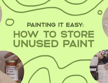 Painting It Easy: How to Store Unused Paint | MyBoysen