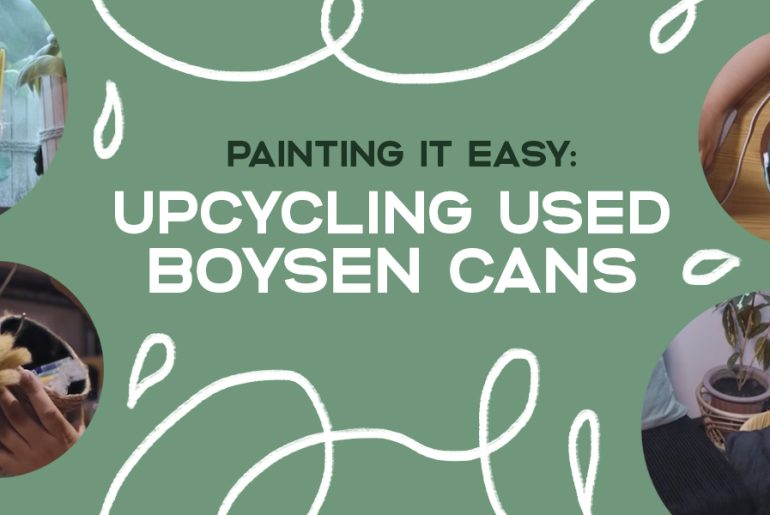 Painting It Easy: Upcycling Cans | MyBoysen