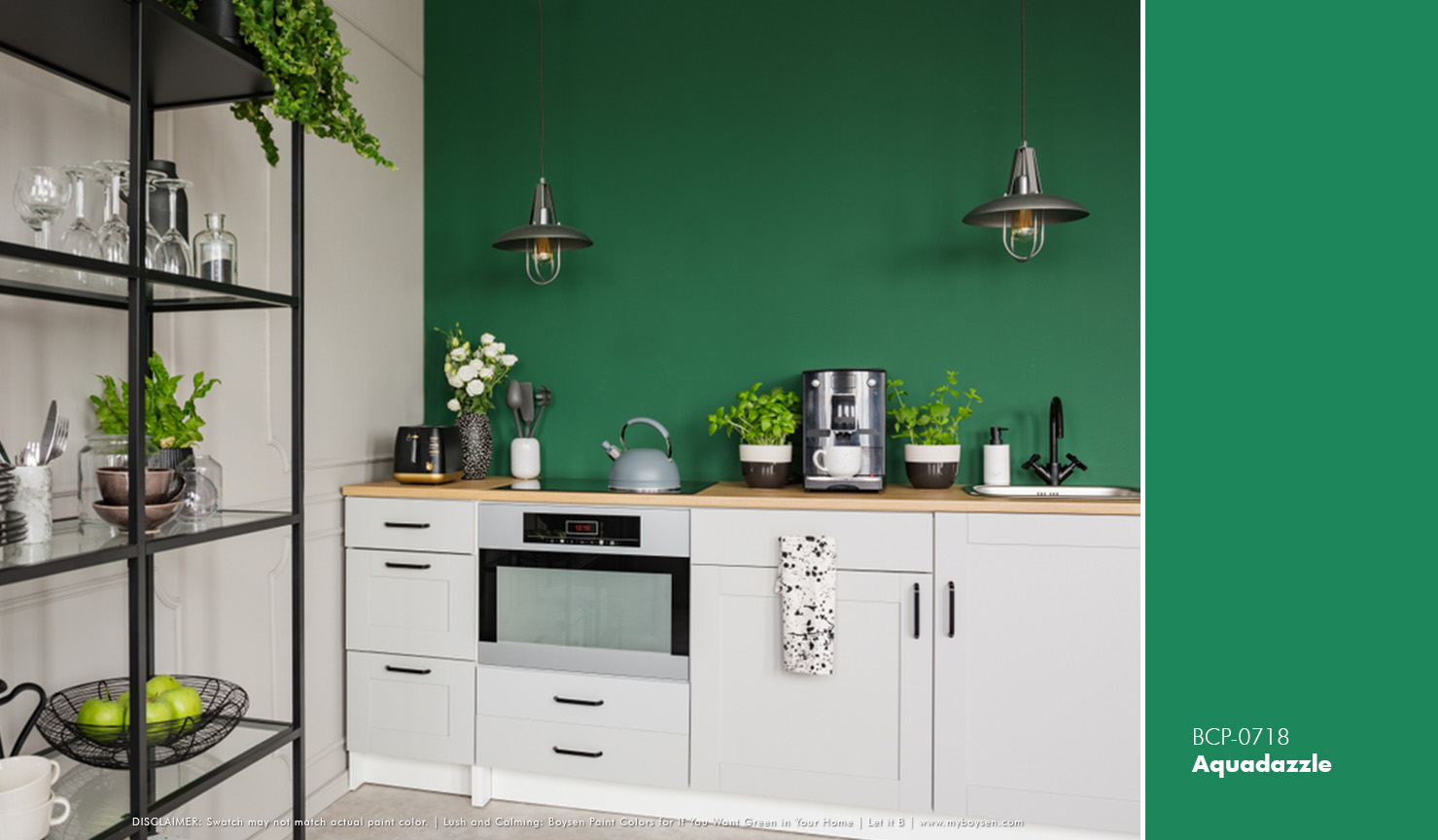 Lush and Calming: Boysen Paint Colors for If You Want Green in Your Home | MyBoysen