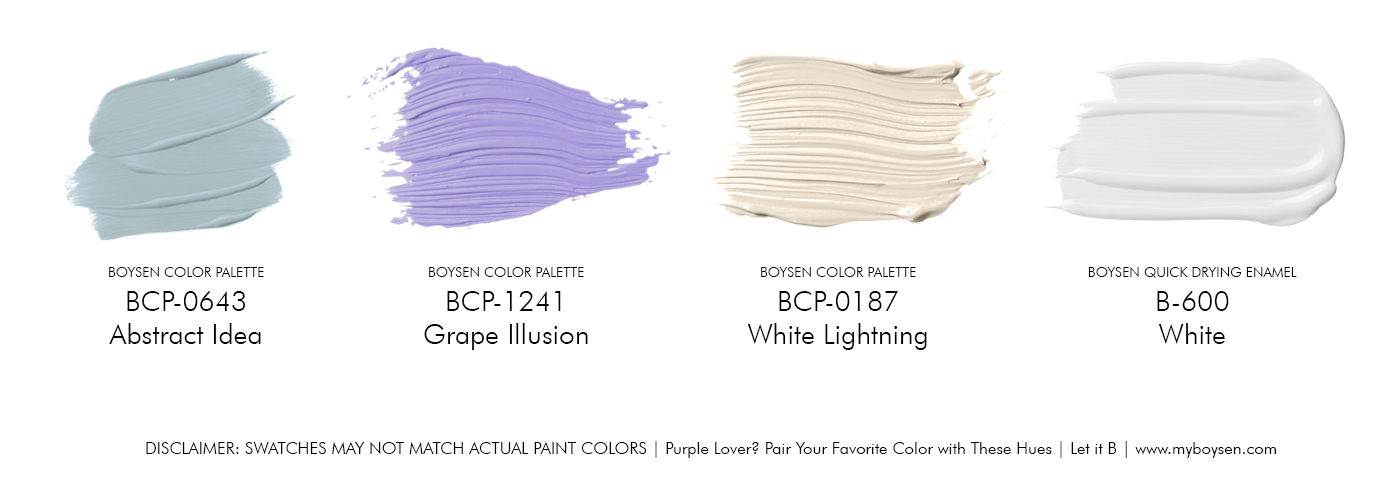 Purple Lover? Pair Your Favorite Color with These Hues | MyBoysen