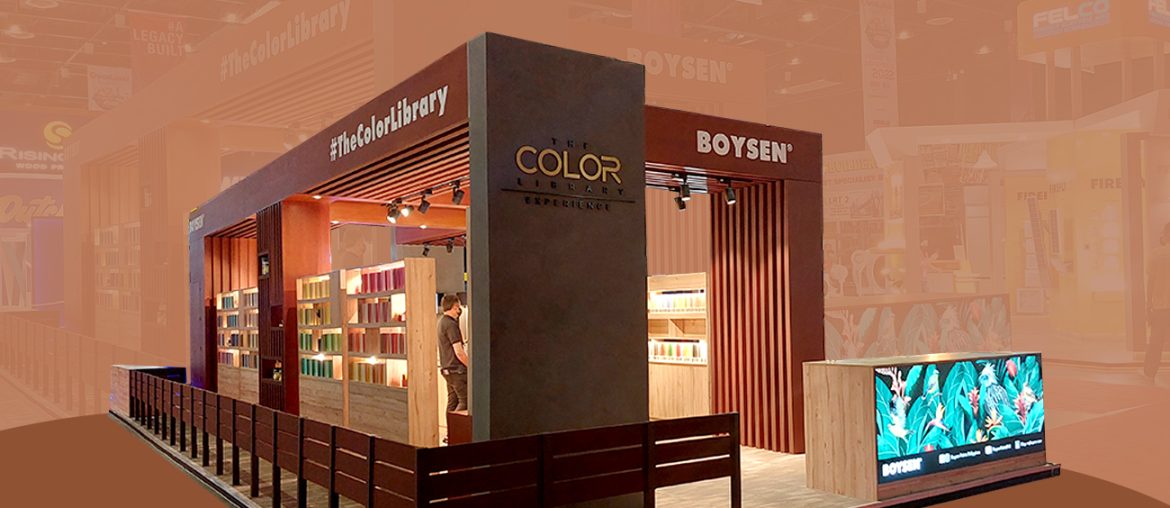 The Color Library Booth was a Hit at WORLDBEX 2022! | MyBoysen