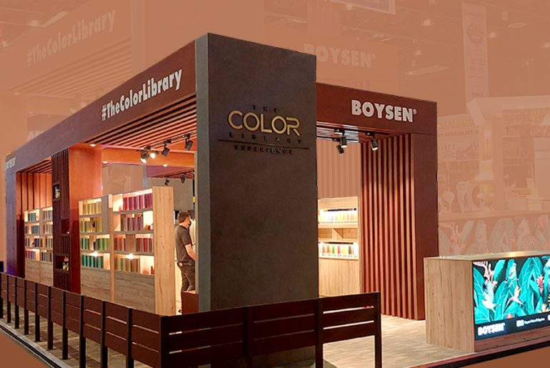 The Color Library Booth was a Hit at WORLDBEX 2022! | MyBoysen