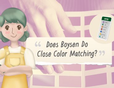 Paint TechTalk with Lettie: Does Boysen Do Close Color Matching? | MyBoysen