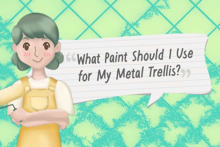 Paint TechTalk with Lettie: What Paint Should I Use for My Metal Trellis? | MyBoysen