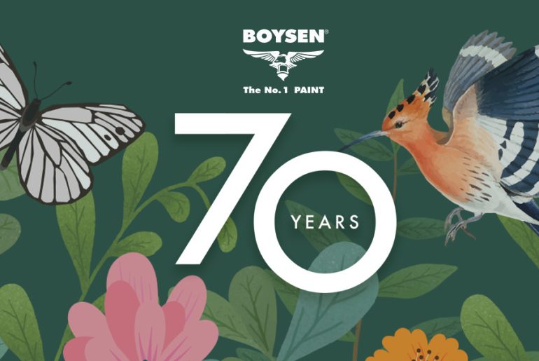 BOYSEN Paints Celebrates 70 Years | MyBoysen