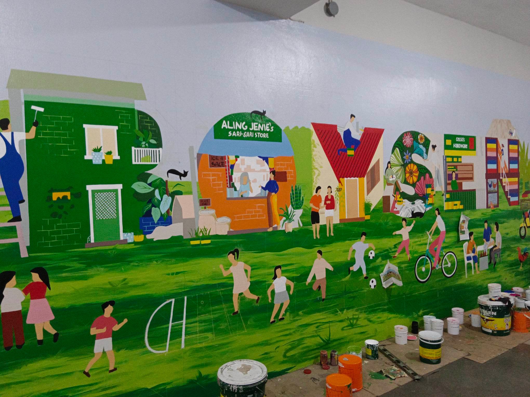 Check Out This Boysen Mural that Celebrates Pinoy Everyday Life! | MyBoysen