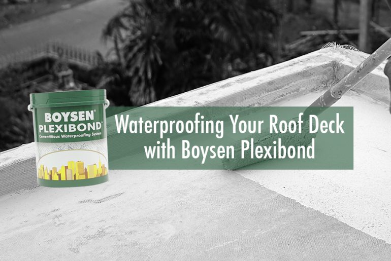 How-to Guide: Waterproofing Your Roof Deck with Boysen Plexibond | MyBoysen