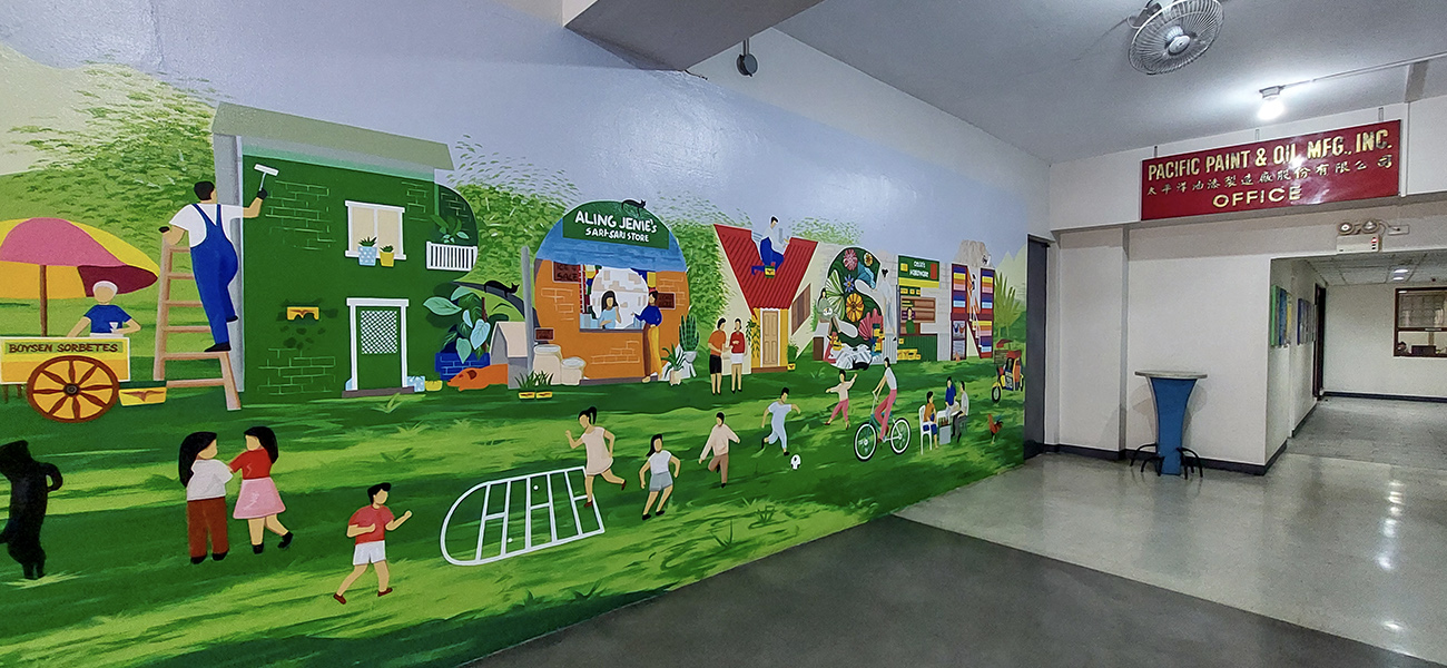 Check Out This Boysen Mural that Celebrates Pinoy Everyday Life! | MyBoysen