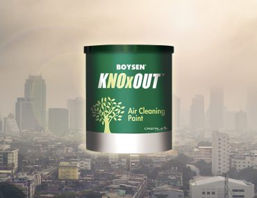 Contribute to Cleaner Air: Boysen KNOxOUT is Paint that Lowers Air Pollution | MyBoysen